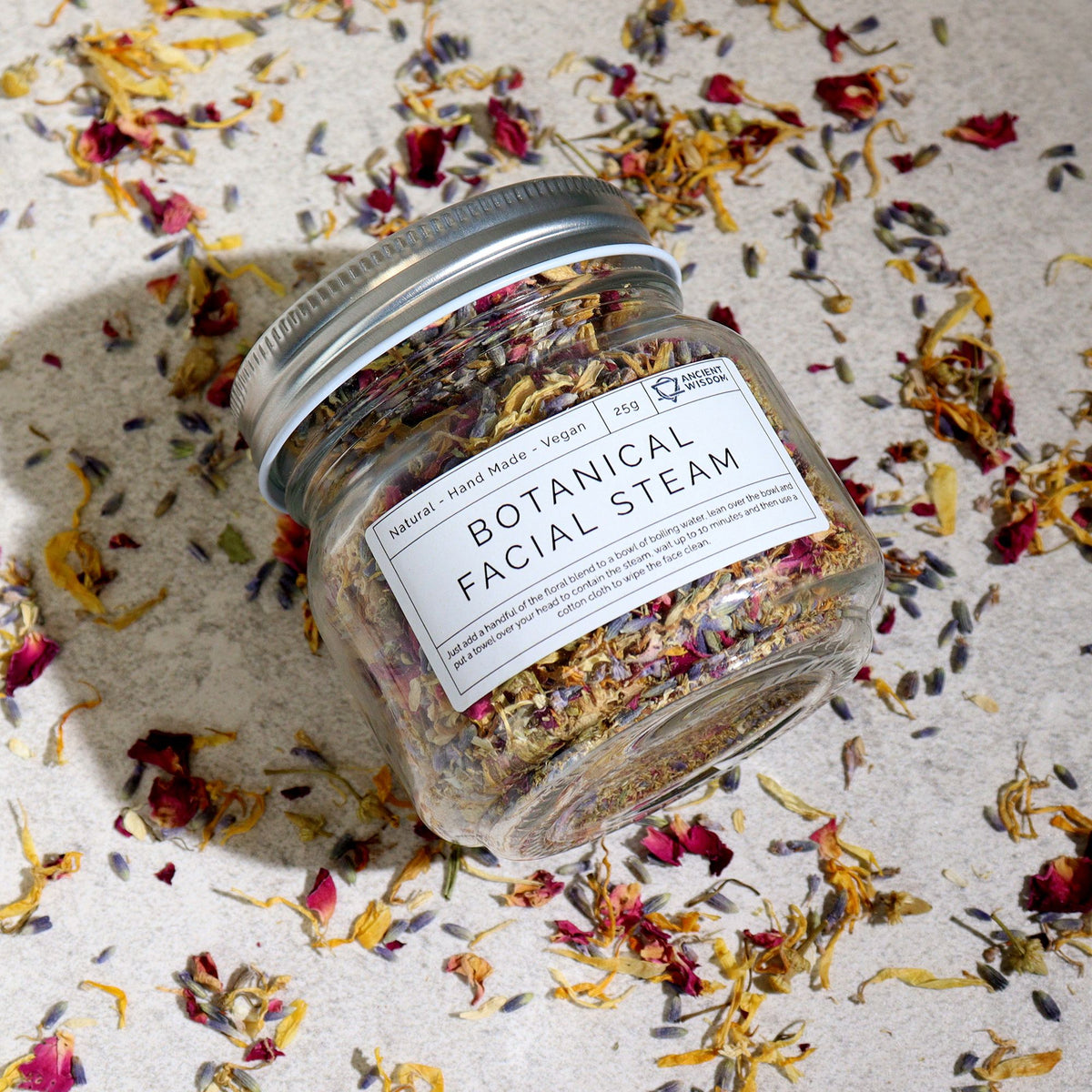 Vapeur faciale à base de plantes - Naturelle 25 g