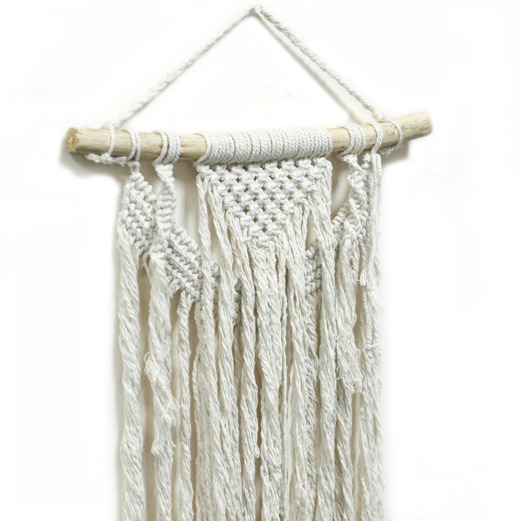 Tapisserie en macramé - Force de la nature