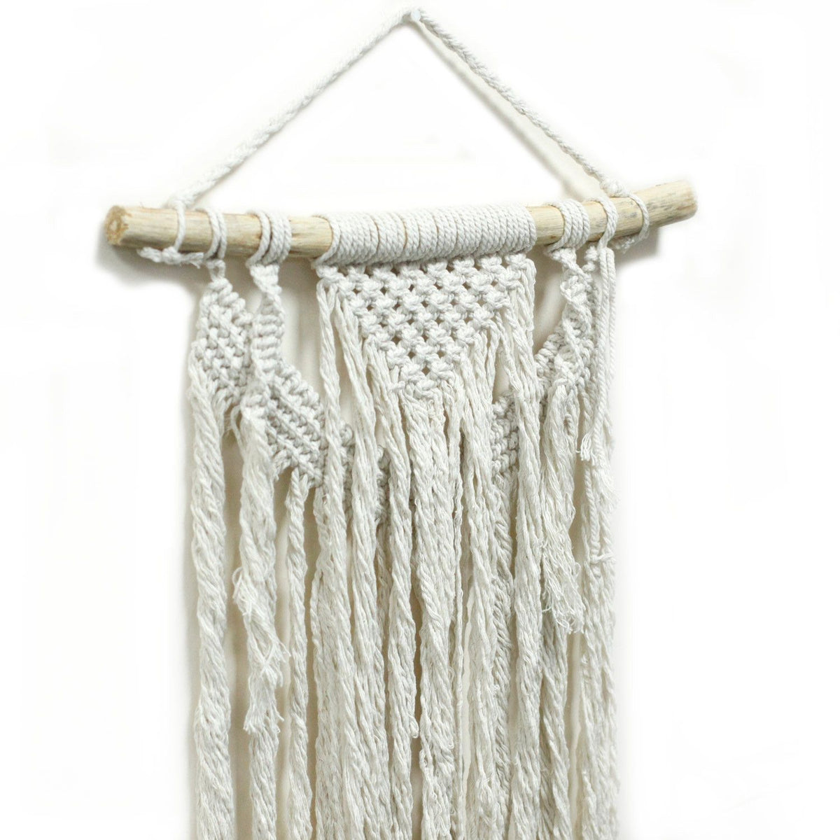 Tapisserie en macramé - Force de la nature