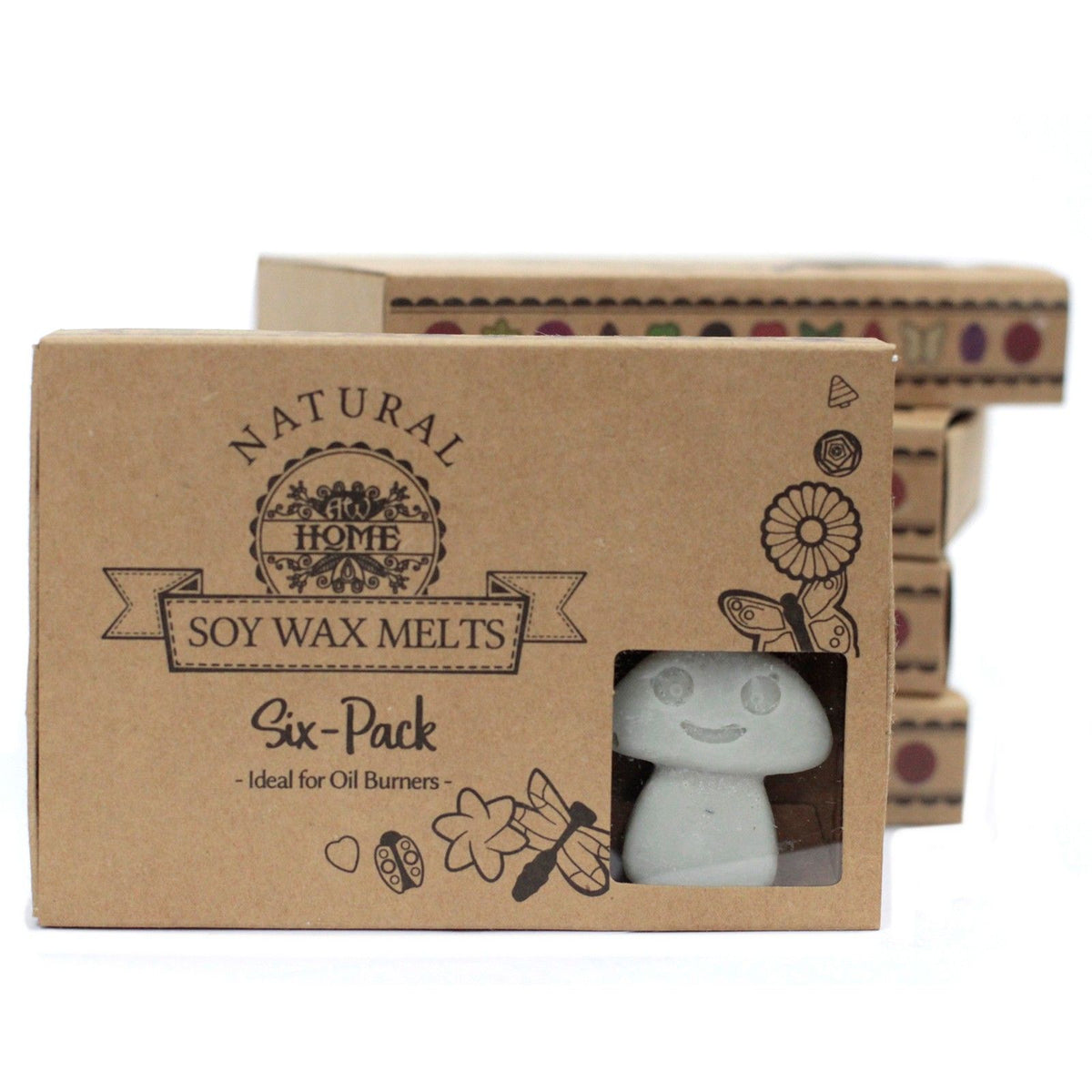 Boîte de 6 cires de soja - Patchouli