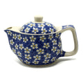 Petite théière - Marguerite bleue