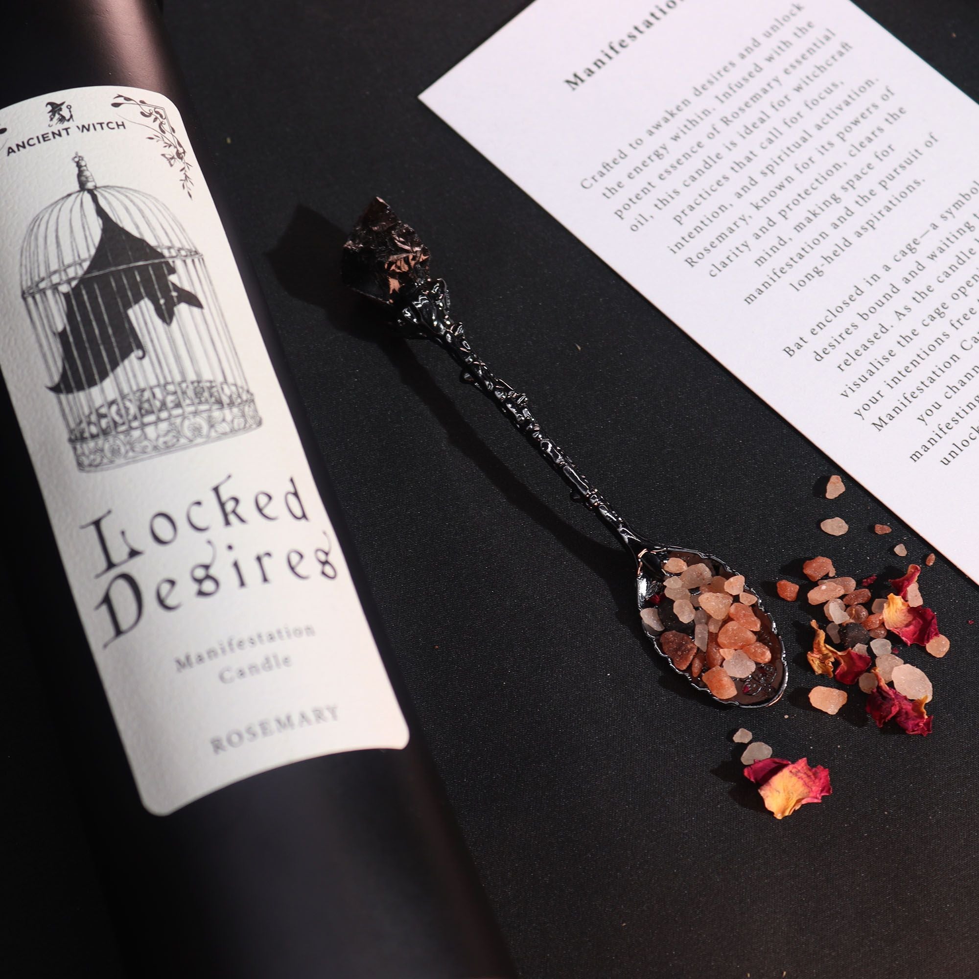Bougies purificatrices des anciennes sorcières - Vœux bloqués