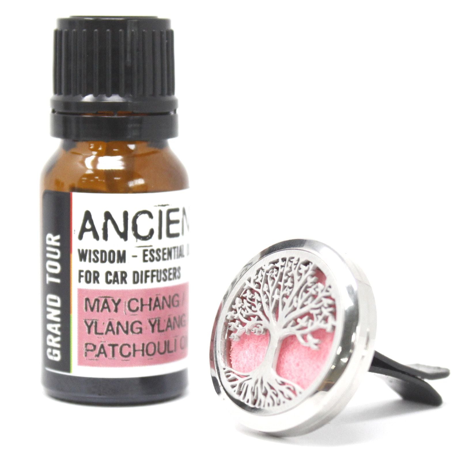 Huile essentielle 10 ml pour diffuseur de voiture - Long voyage
