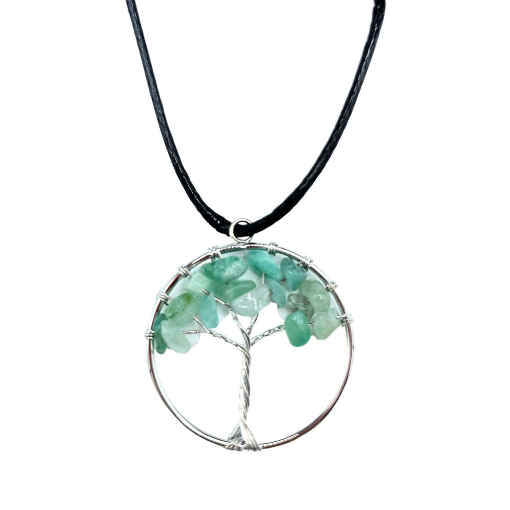 Pendentif Arbre de Vie - Jade