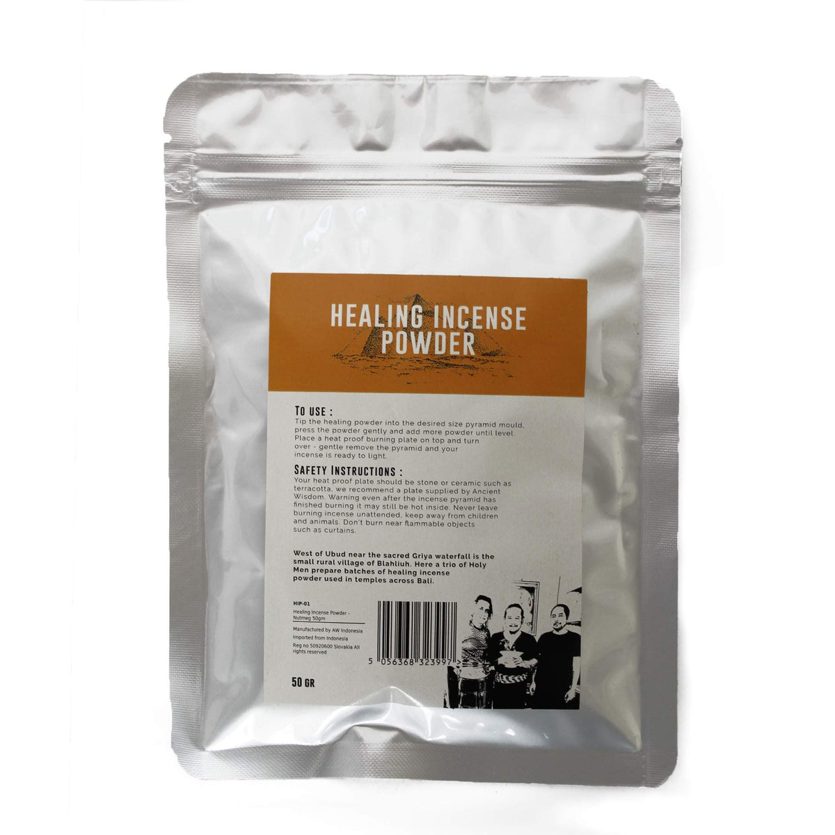 Encens en poudre aux vertus curatives - Noix de muscade 50 g
