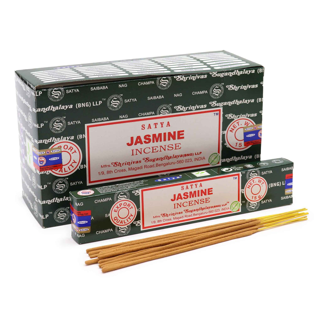 Bâtonnets d'encens Satya 15 g - Jasmin