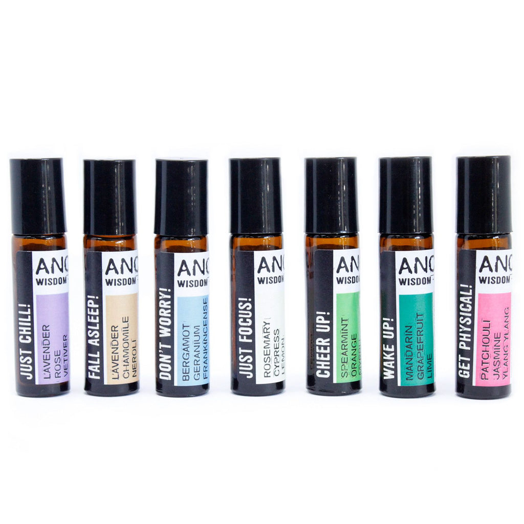 Mélanges d'huiles essentielles à appliquer en roll-on - Agissez physiquement !