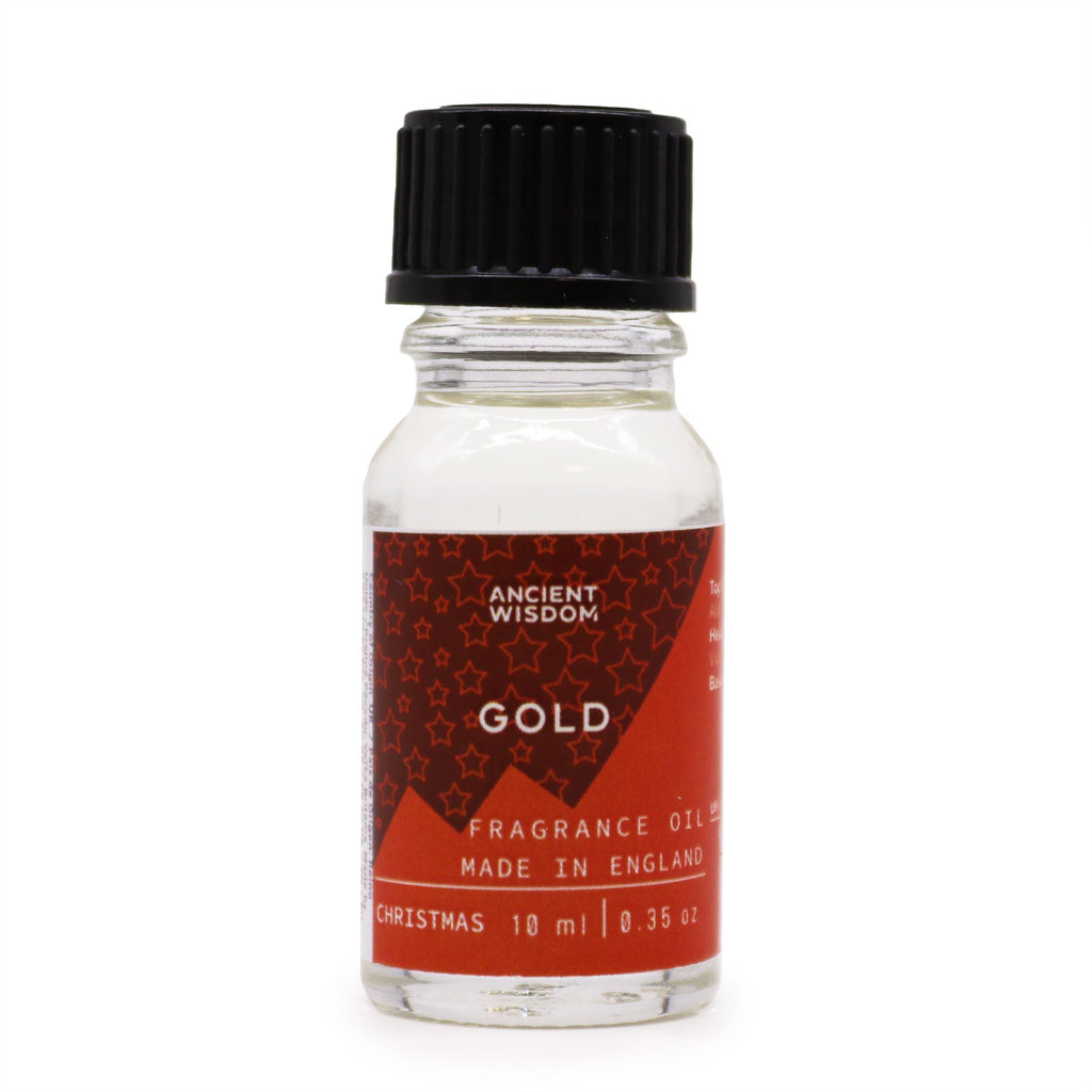 Huiles parfumées 10 ml - Or (Noël)