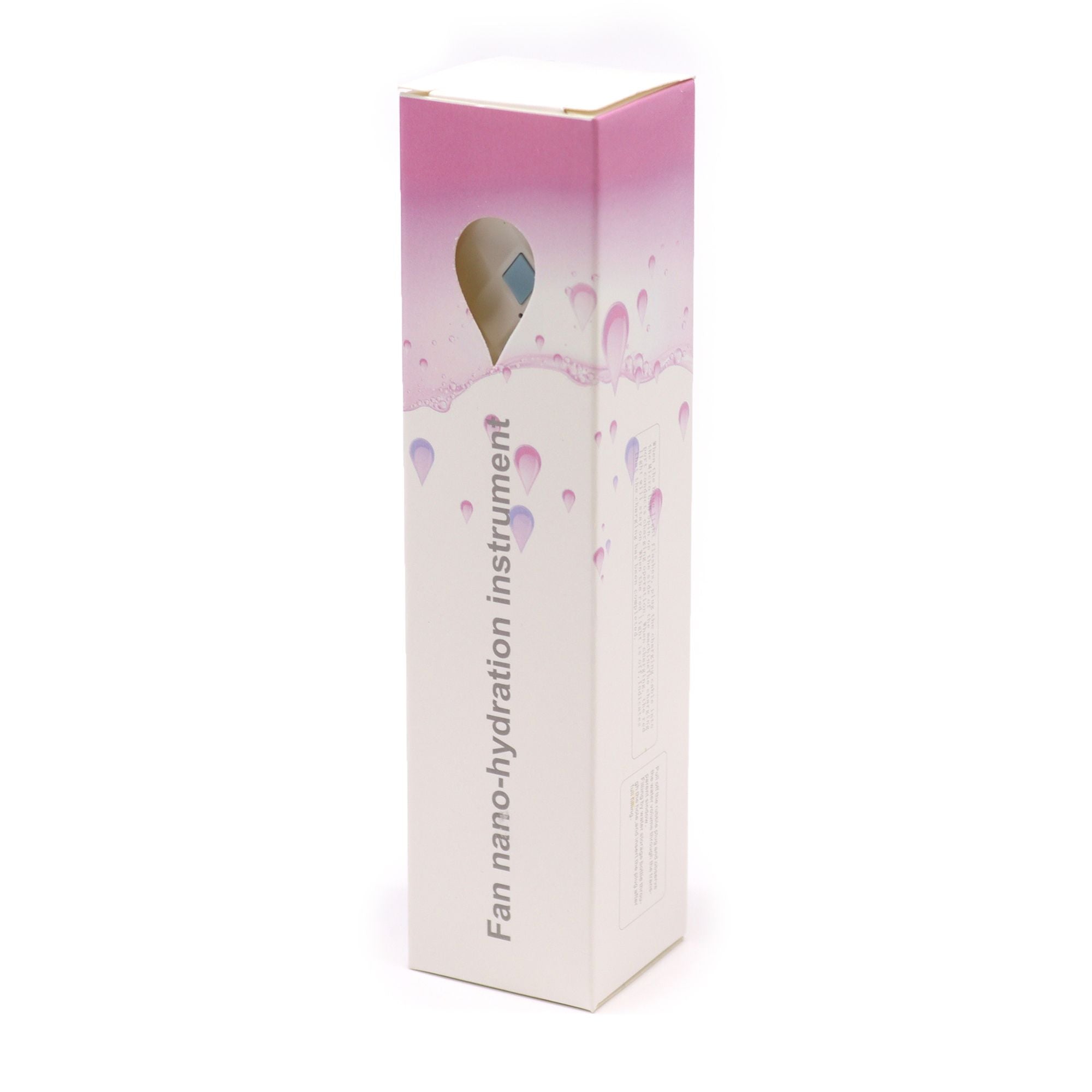 Ventilateur et brumisateur facial rose - USB