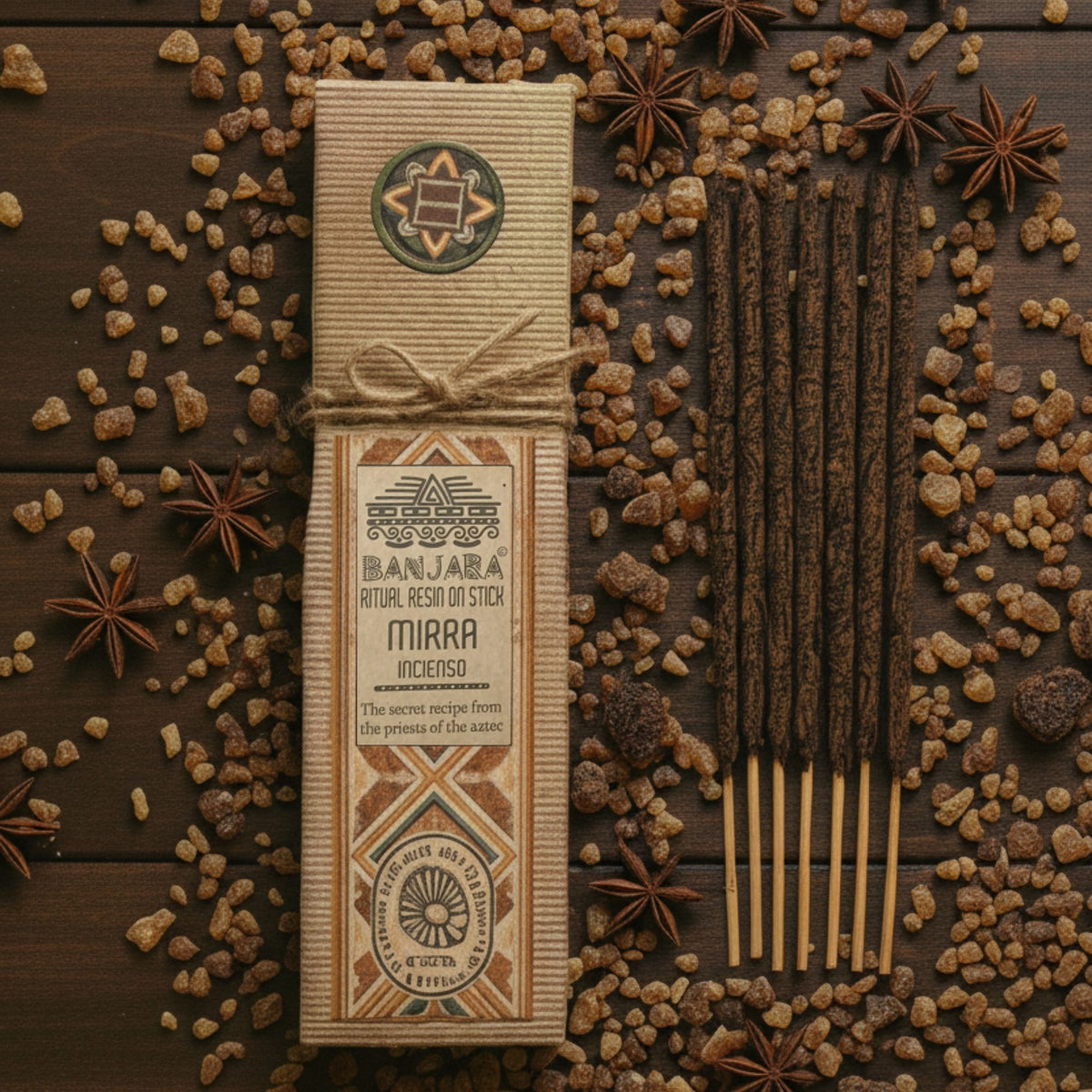 Bâtonnet de résine rituelle - Myrrhe