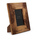 Cadre en bois de manguier (pour 10x15cm) 26x20x2cm - Hamsa noir