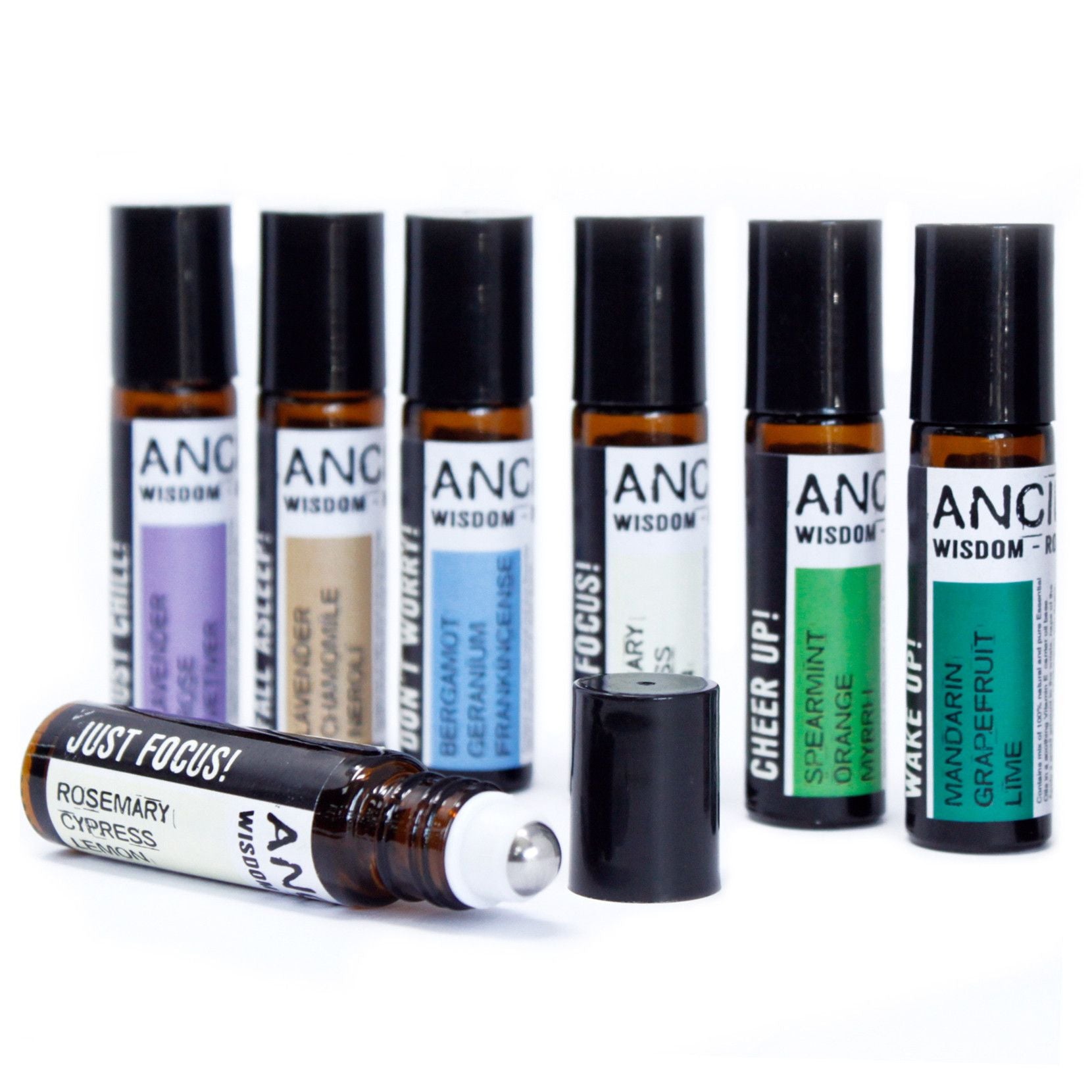 Mélanges d'huiles essentielles à appliquer en roll-on - Détendez-vous !