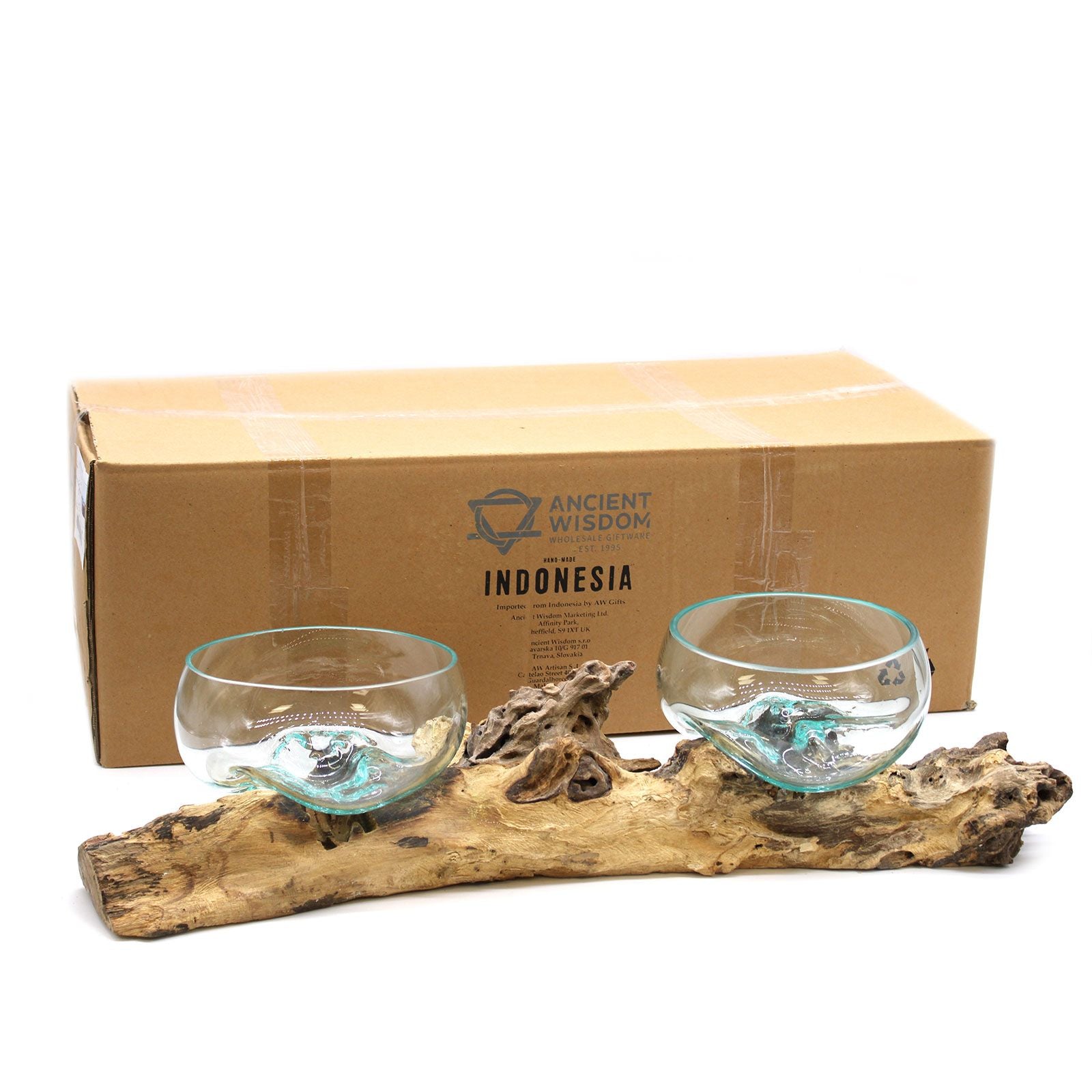 Verre extra-large à double support - 70 cm