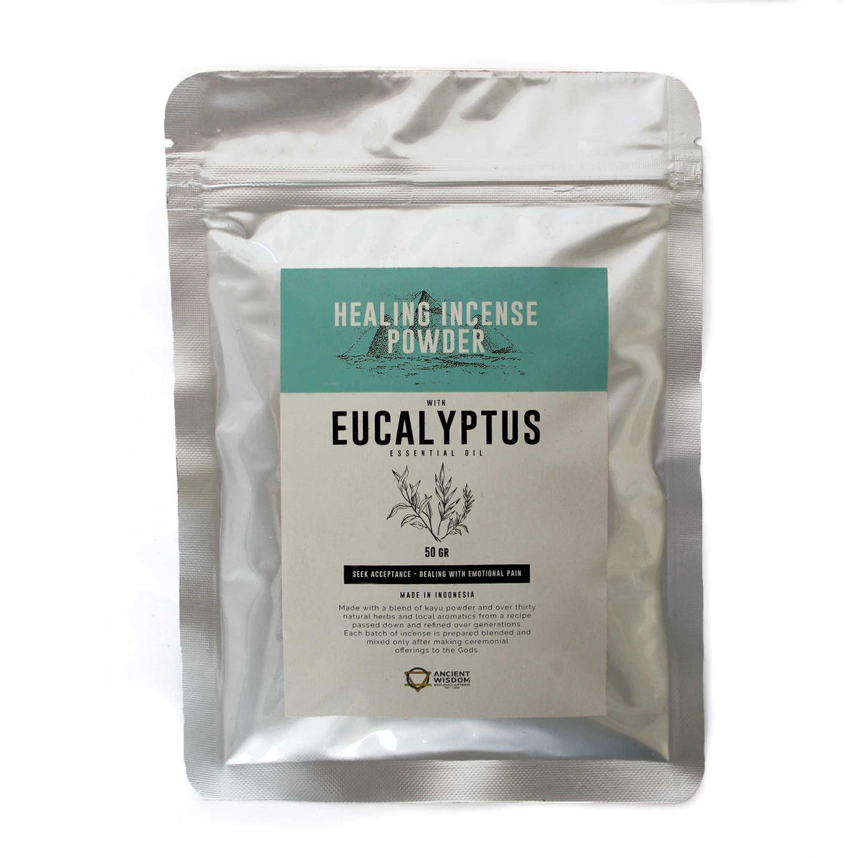 Encens en poudre aux vertus curatives - Eucalyptus 50 g