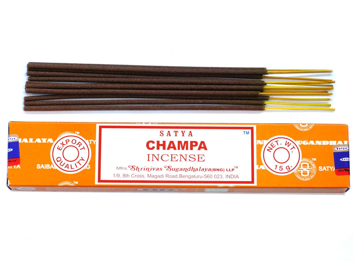 Bâtonnets d'encens Satya 15 g - Champa