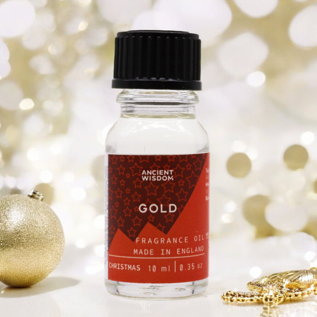 Huiles parfumées 10 ml - Or (Noël)