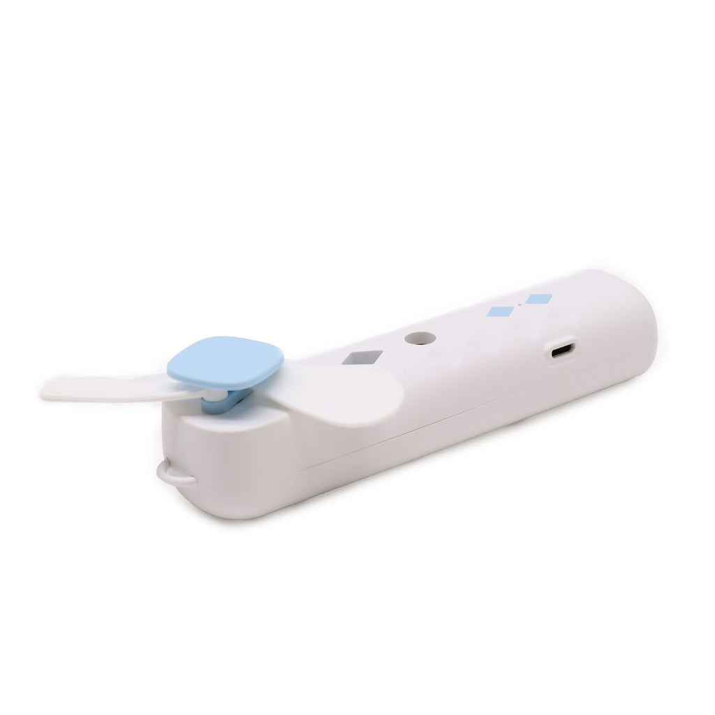 Ventilateur et brumisateur facial blanc - USB