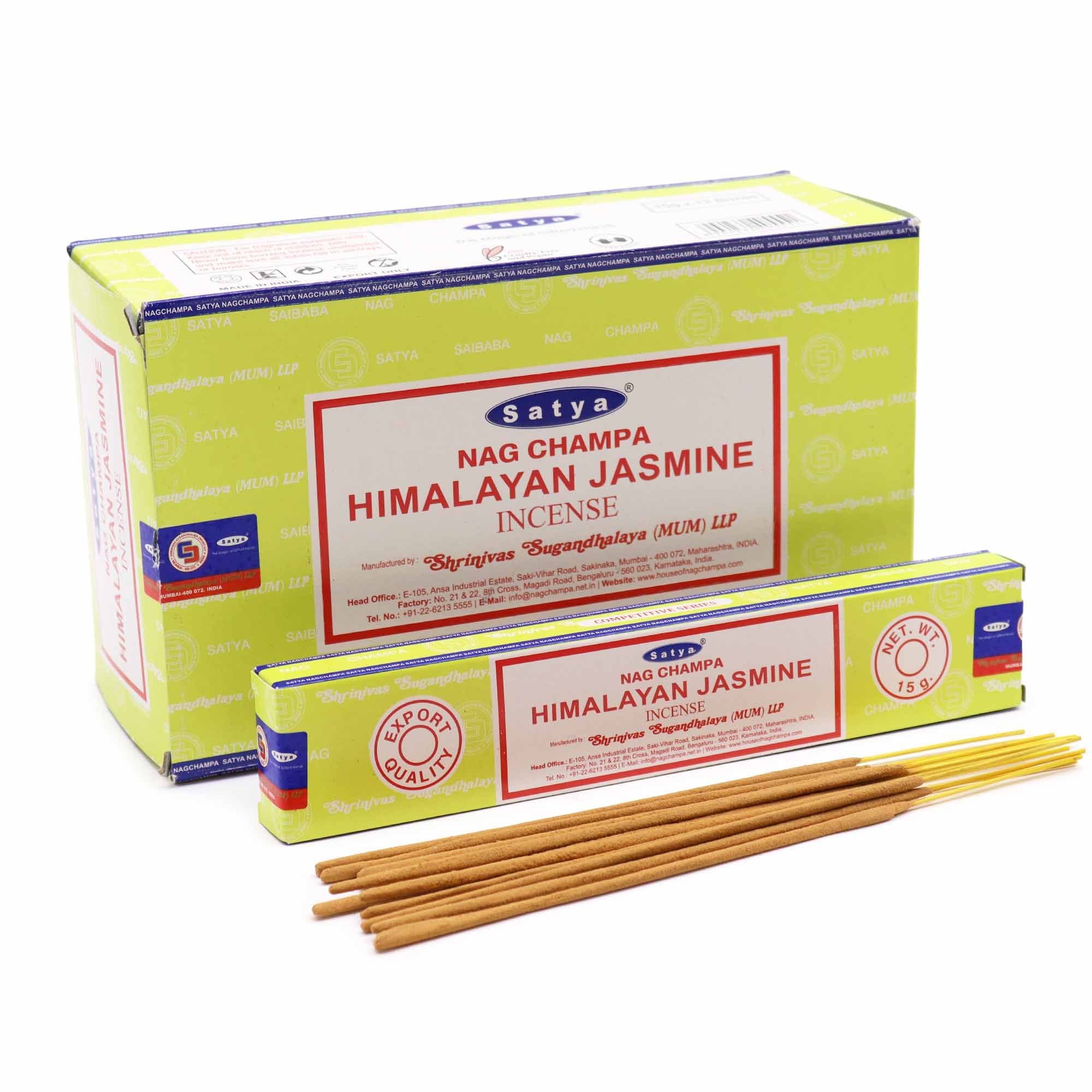 Bâtonnets d'encens Satya 15 g - Jasmin de l'Himalaya