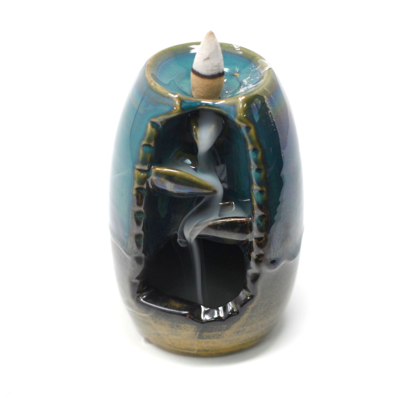 Brûleur d'encens à flux inversé - Vase et cascade
