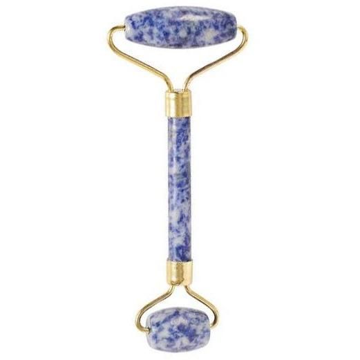 Rouleau de massage facial en pierre précieuse - Sodalite