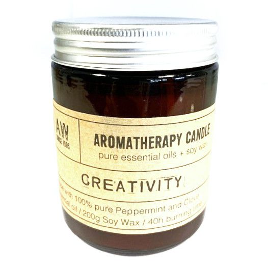 Bougie d'aromathérapie - Créativité