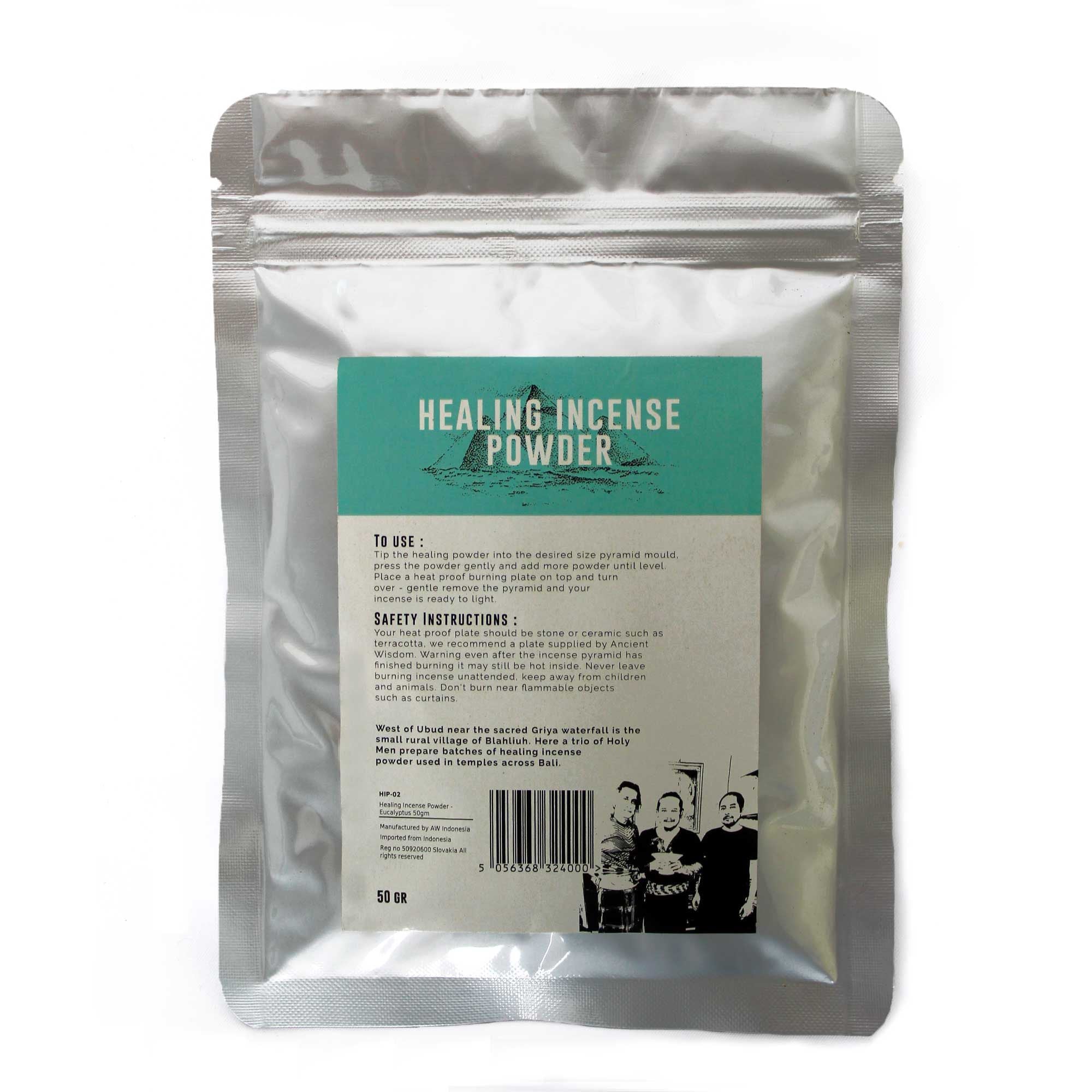 Encens en poudre aux vertus curatives - Eucalyptus 50 g