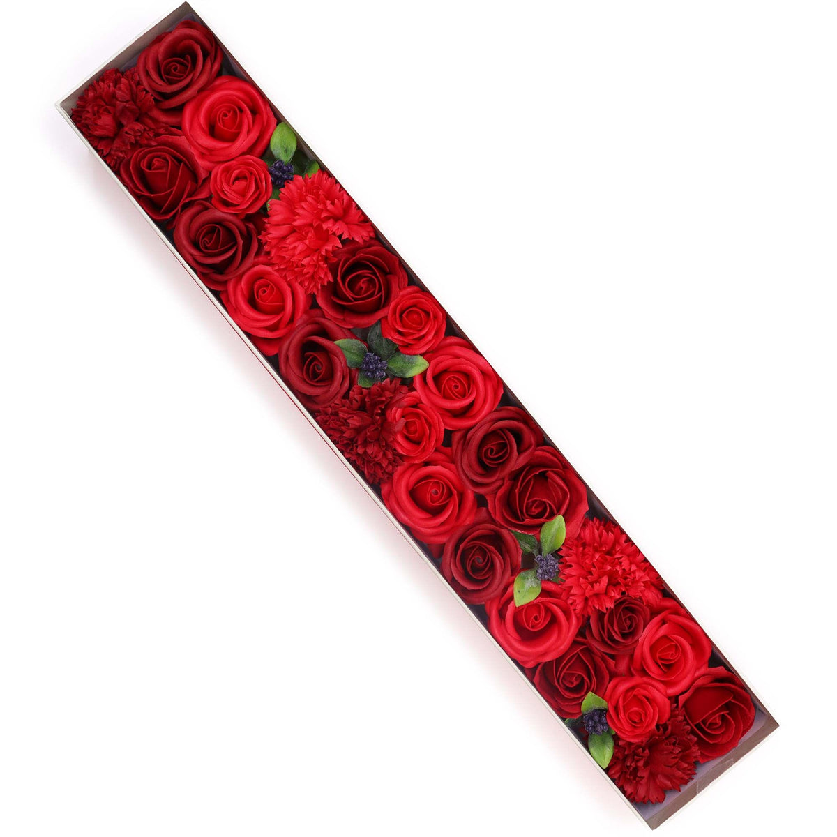 Roses rouges classiques extra longues
