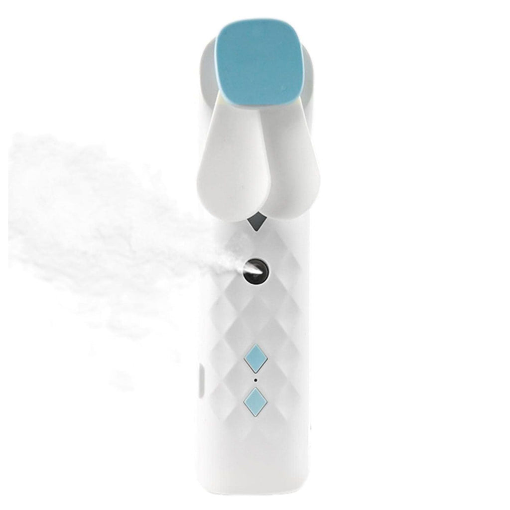 Ventilateur et brumisateur facial blanc - USB