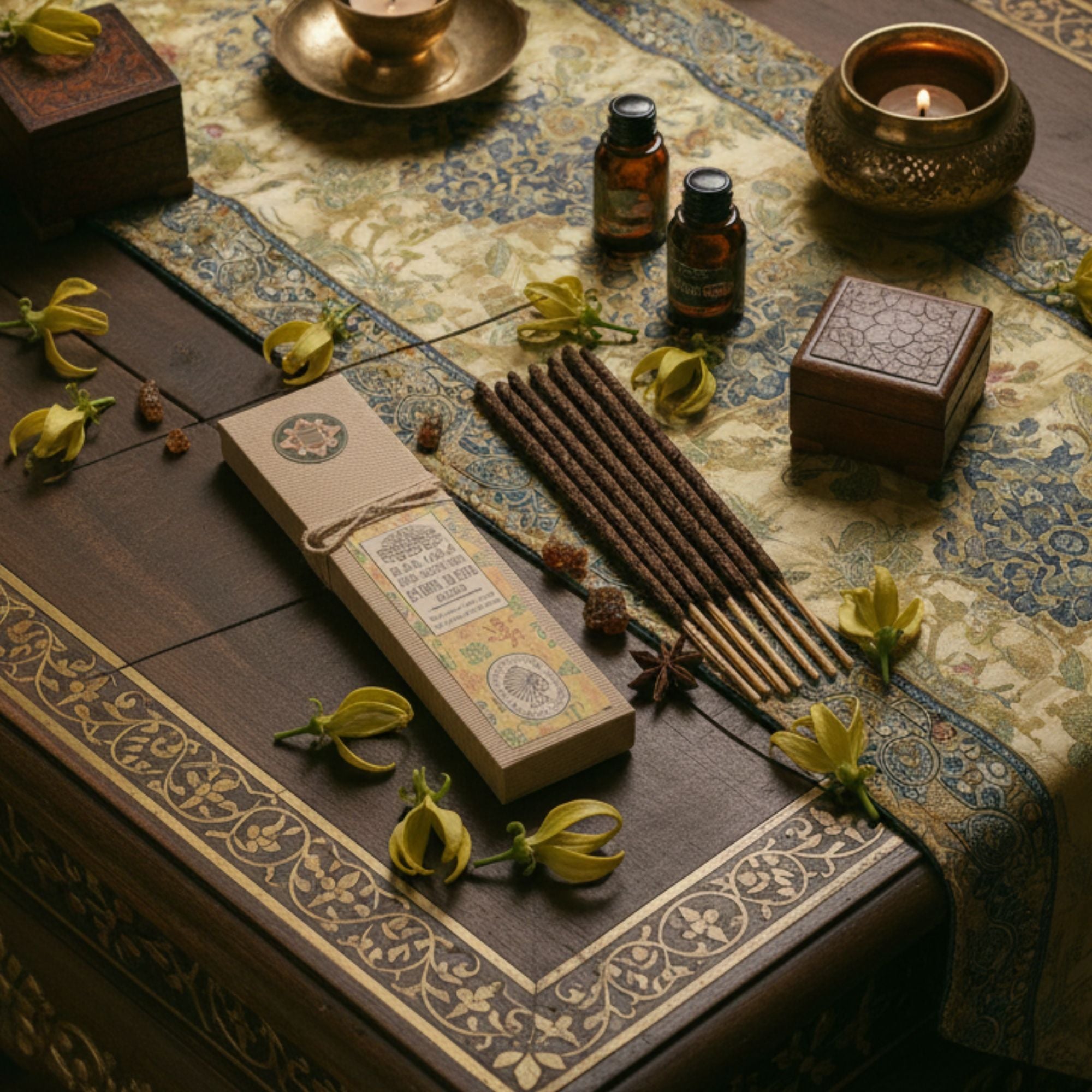 Rituel de résine en bâtonnet - Ylang-ylang