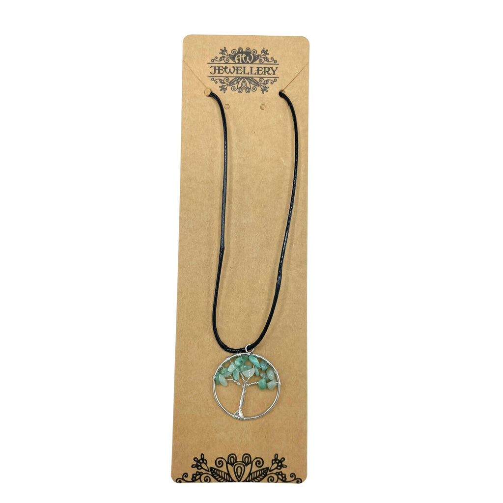 Pendentif Arbre de Vie - Jade