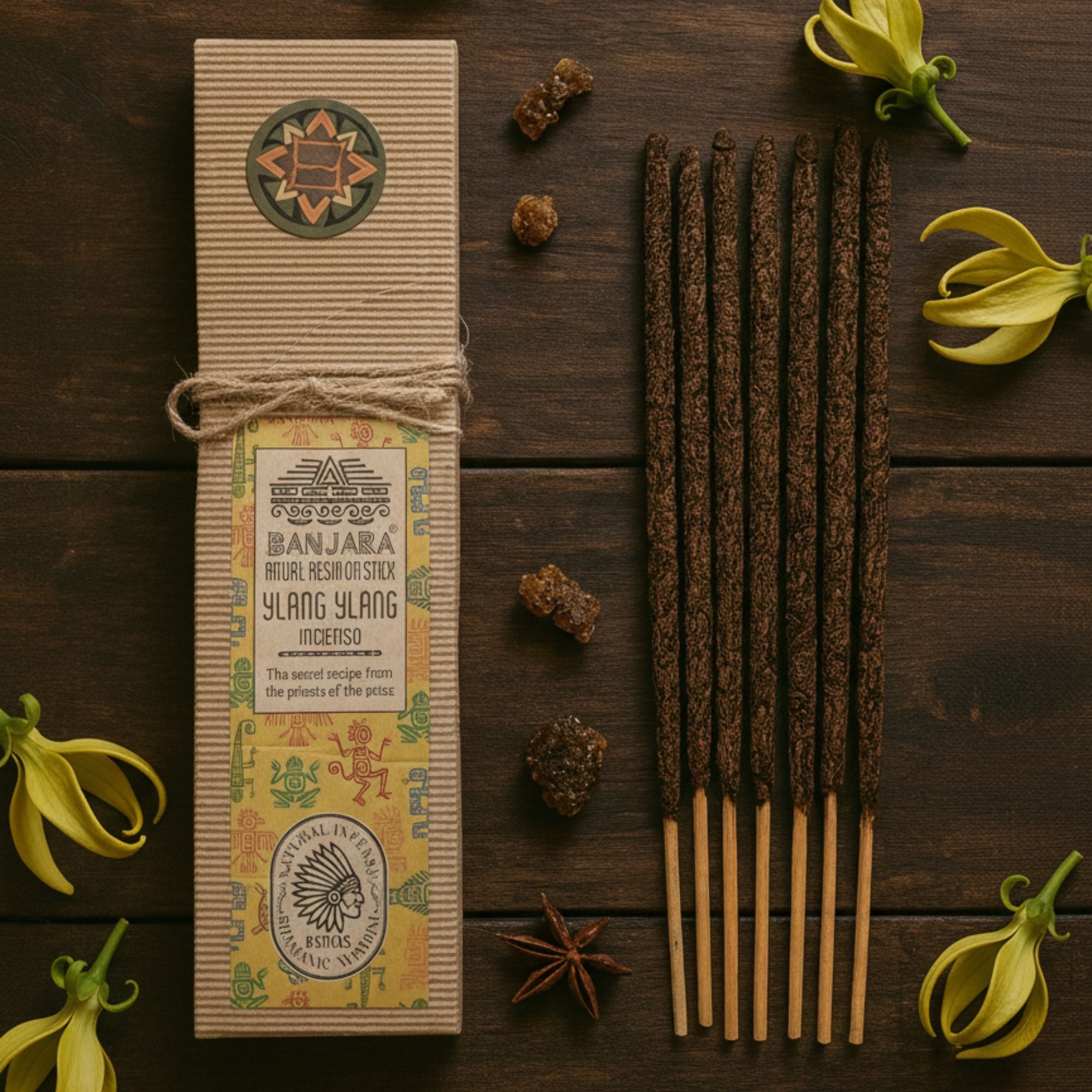 Rituel de résine en bâtonnet - Ylang-ylang