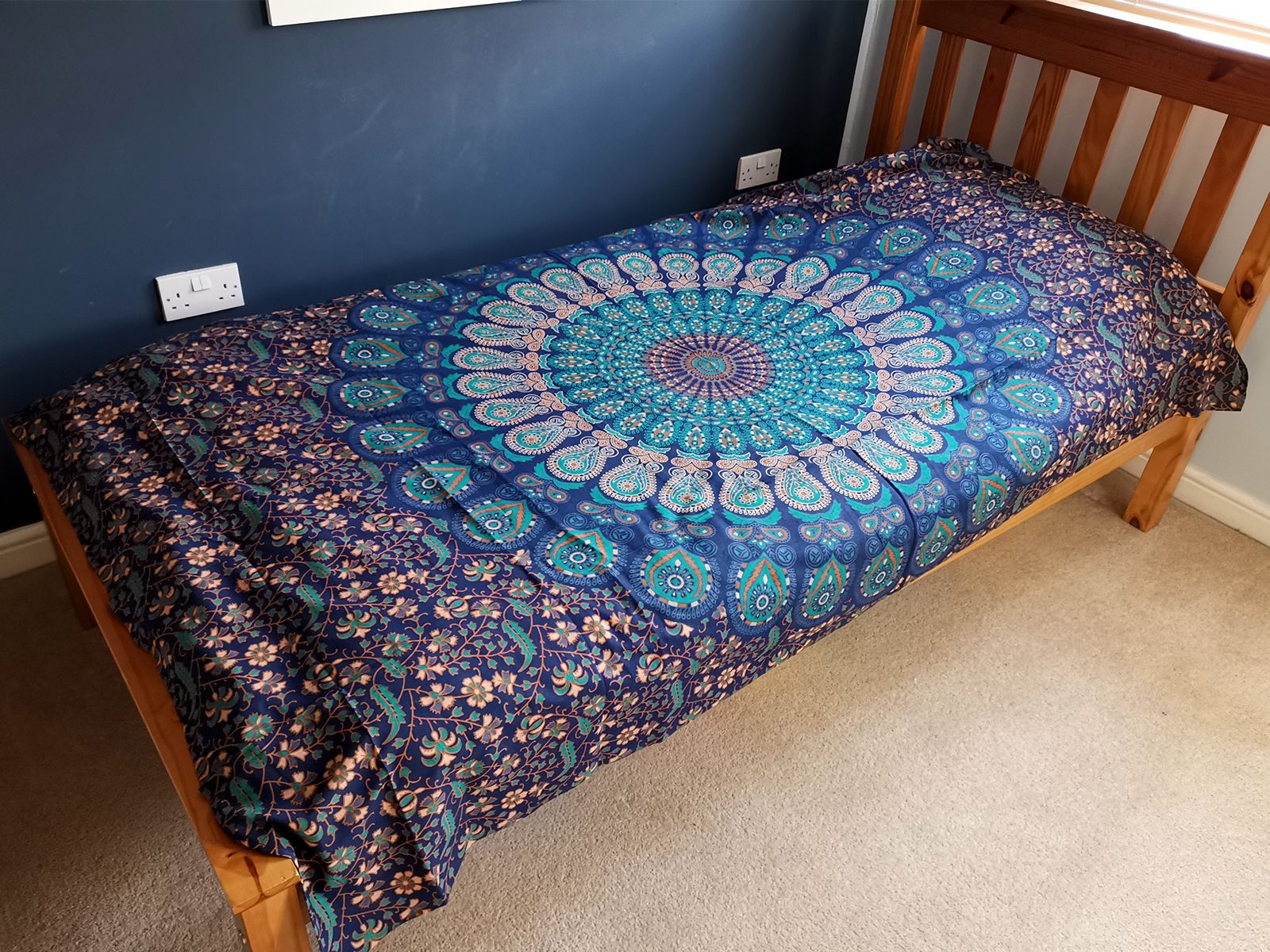 Couette simple en coton - Mandala classique