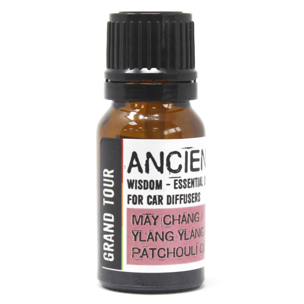Huile essentielle 10 ml pour diffuseur de voiture - Bon voyage