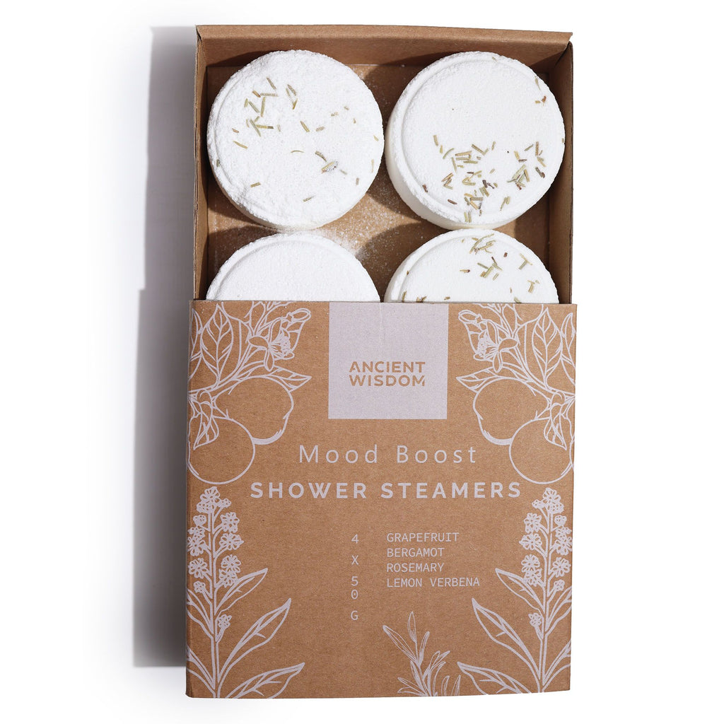 Comprimés de douche Zen - Quatuor bien-être thérapeutique - Stimulant d'humeur