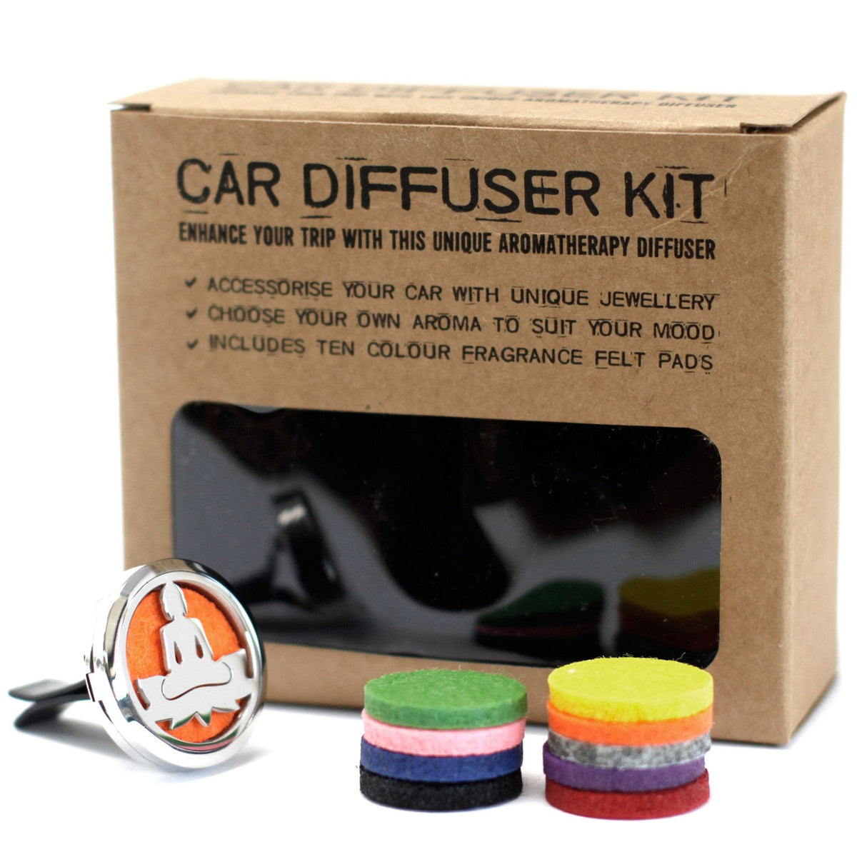 Kit diffuseur de voiture - Lotus Buddha - 30 mm