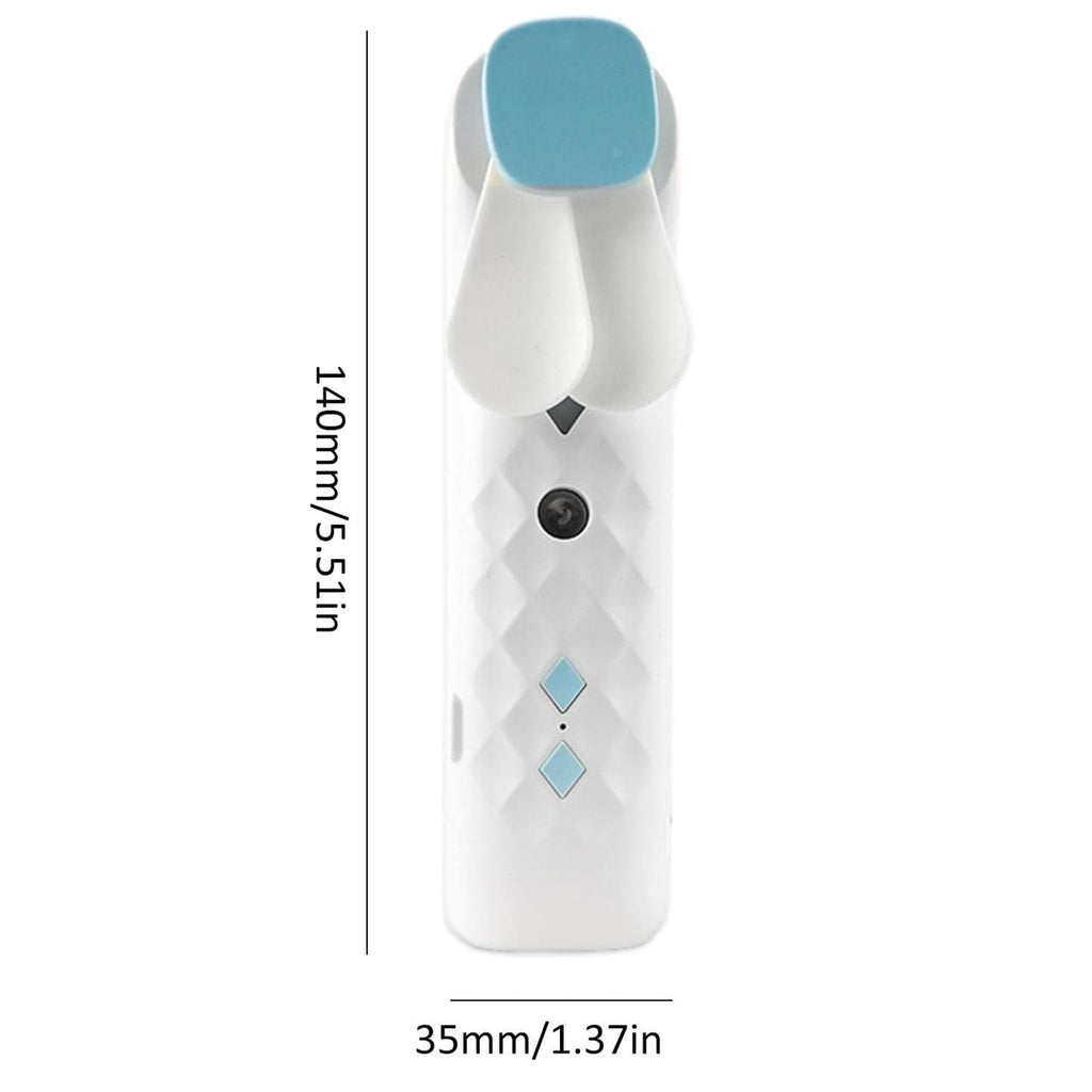 Ventilateur et brumisateur facial blanc - USB