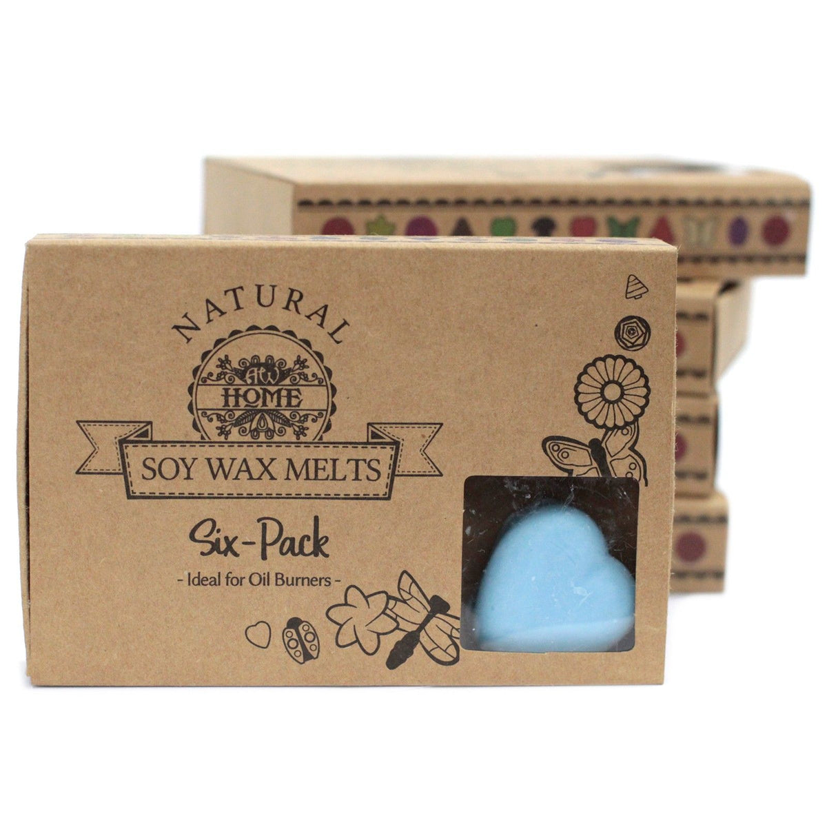 Boîte de 6 cires de soja - Drop Berry
