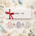 Coffret cadeau de galets de bain effervescents – Favoris du Lakeland – Agnes + Cat
