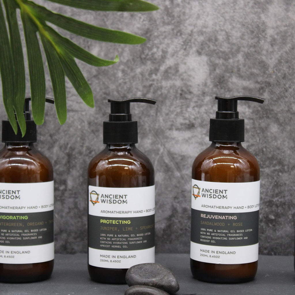 Lotion pour les mains et le corps à la gaulthérie, à l'origan et au thym 250 ml
