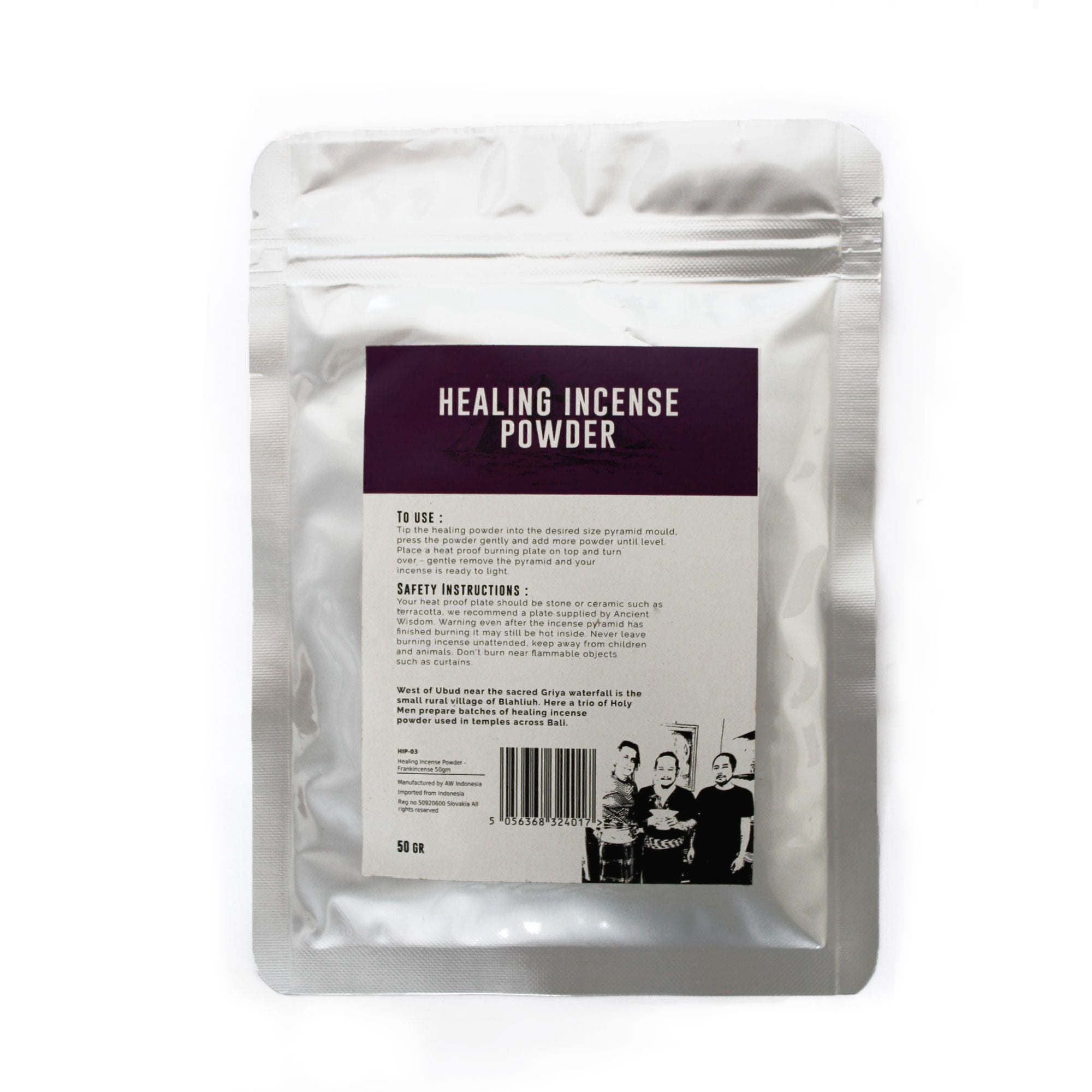 Poudre d'encens aux vertus curatives - Encens 50 g