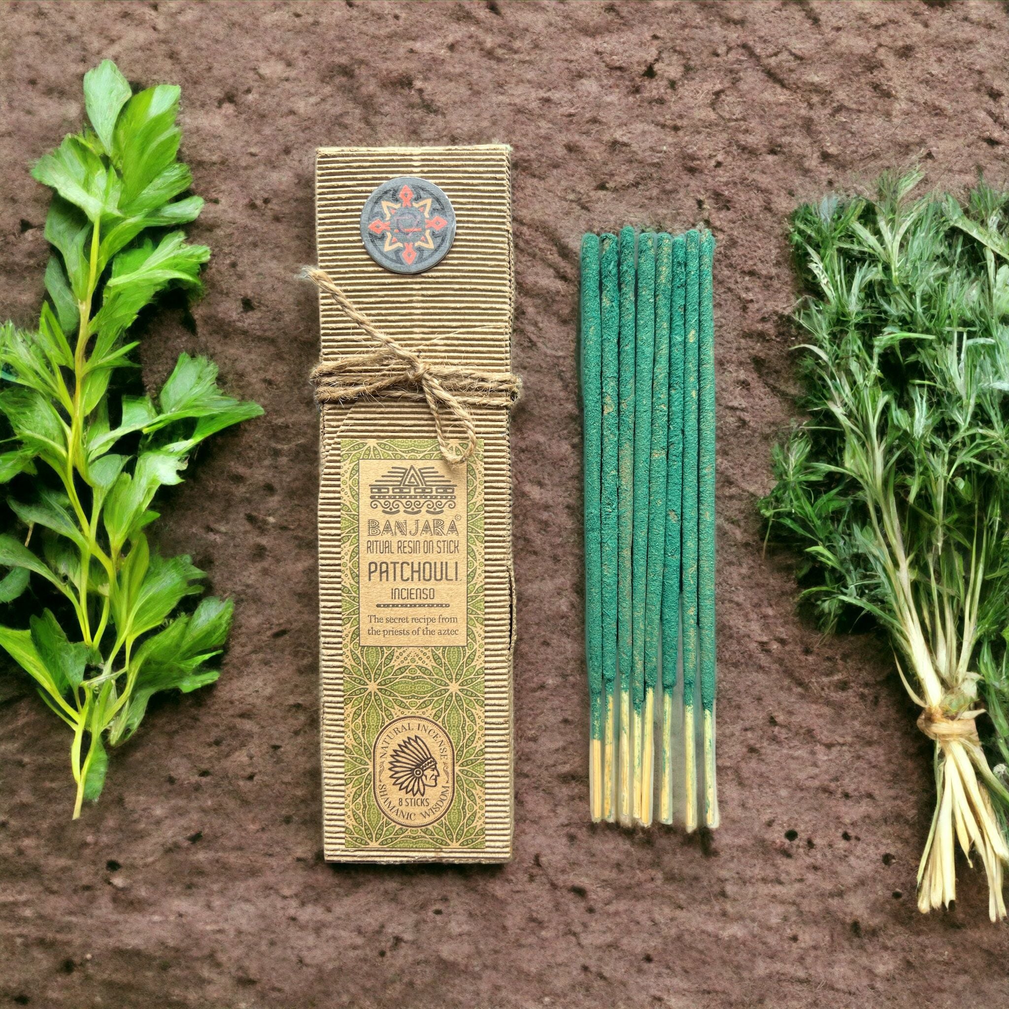 Bâtonnets de résine pour rituels - Patchouli