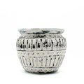Pot de fleurs grec en terre cuite - Crème 12 cm