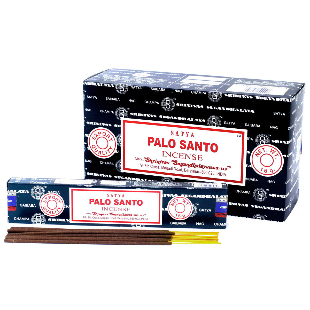 Bâtonnets d'encens Satya 15 g - Palo Santo