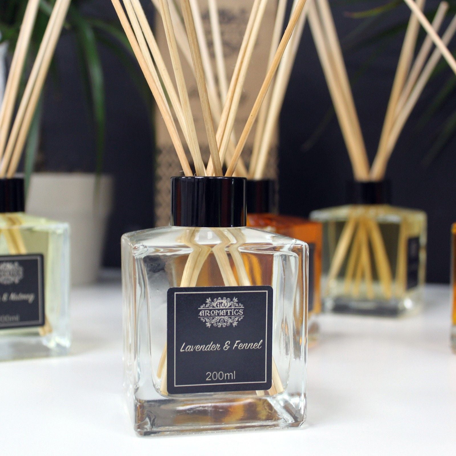 Diffuseur à bâtonnets aux huiles essentielles - Lavande et fenouil