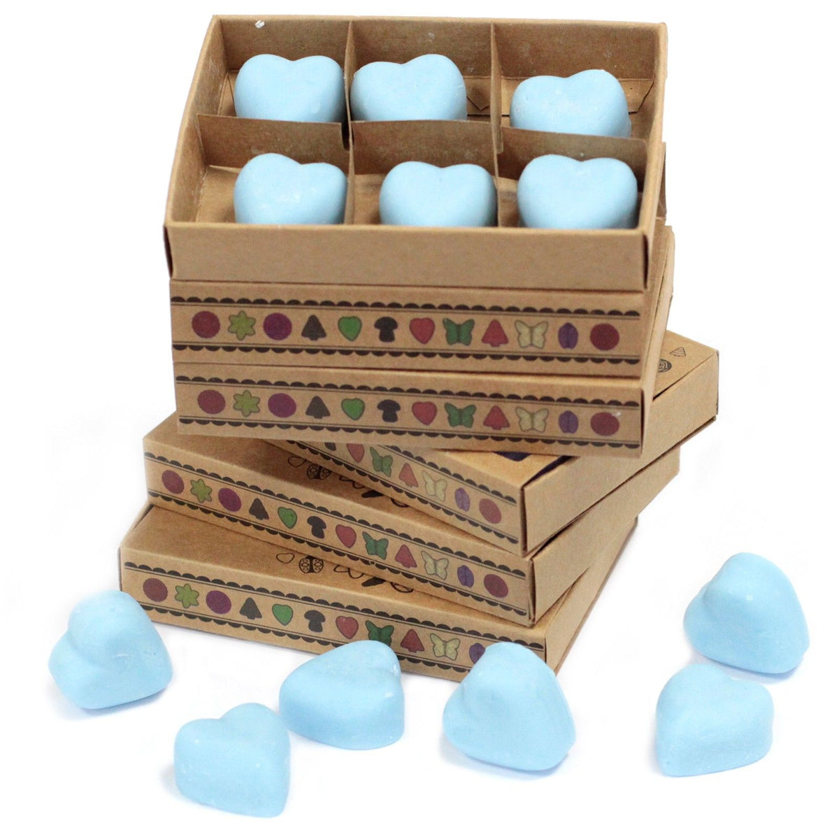 Boîte de 6 cires de soja - Drop Berry