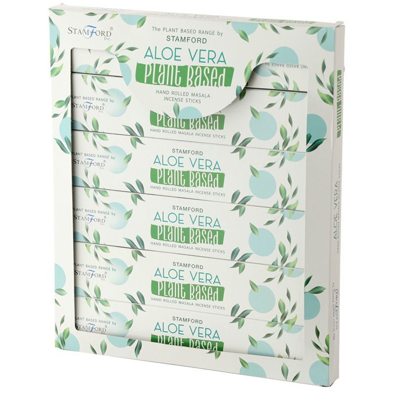 Boîtes d'encens Masala fabriquées à partir de plantes - Aloe Vera