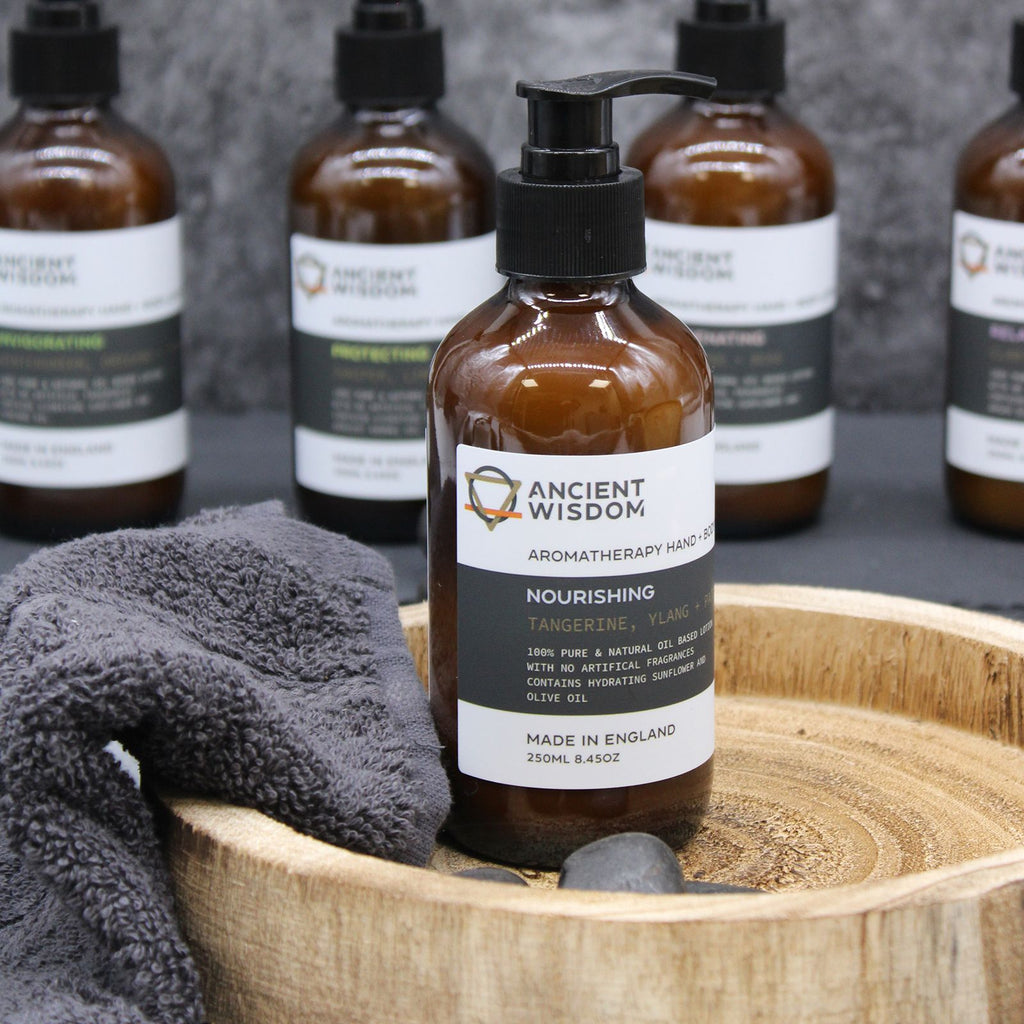 Lotion pour les mains et le corps à la gaulthérie, à l'origan et au thym 250 ml