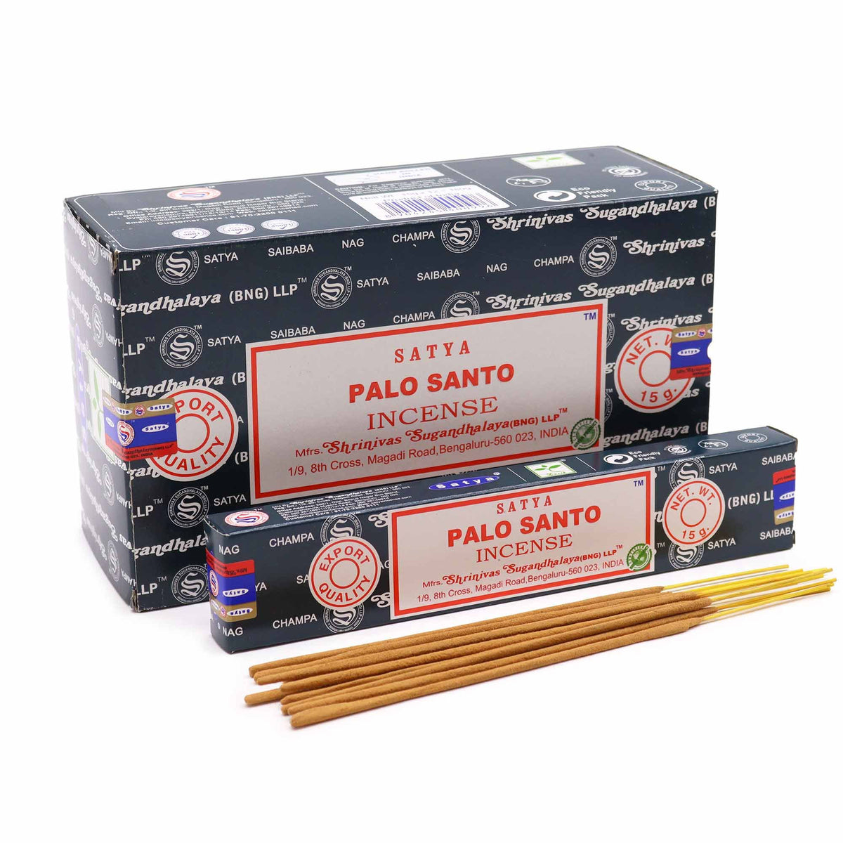 Bâtonnets d'encens Satya 15 g - Palo Santo