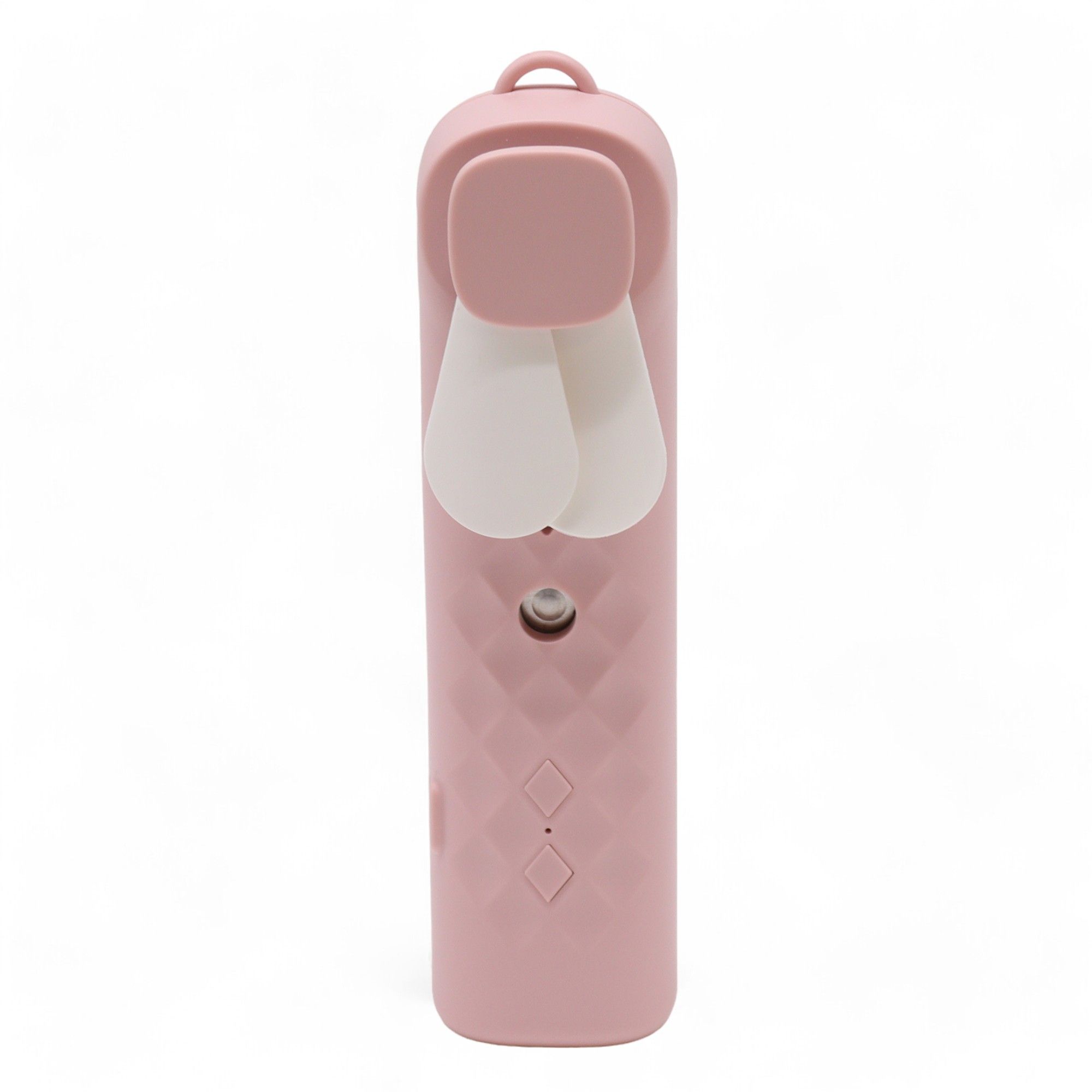Ventilateur et brumisateur facial rose - USB