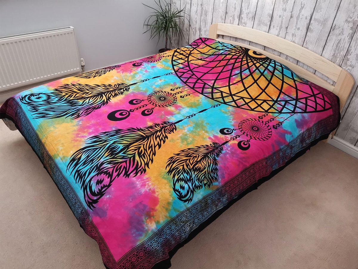 Couette double en coton - Attrape-rêves